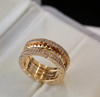 [⭐Haelin Jewelry]ZERO 1 GOLD DIAMOND RING