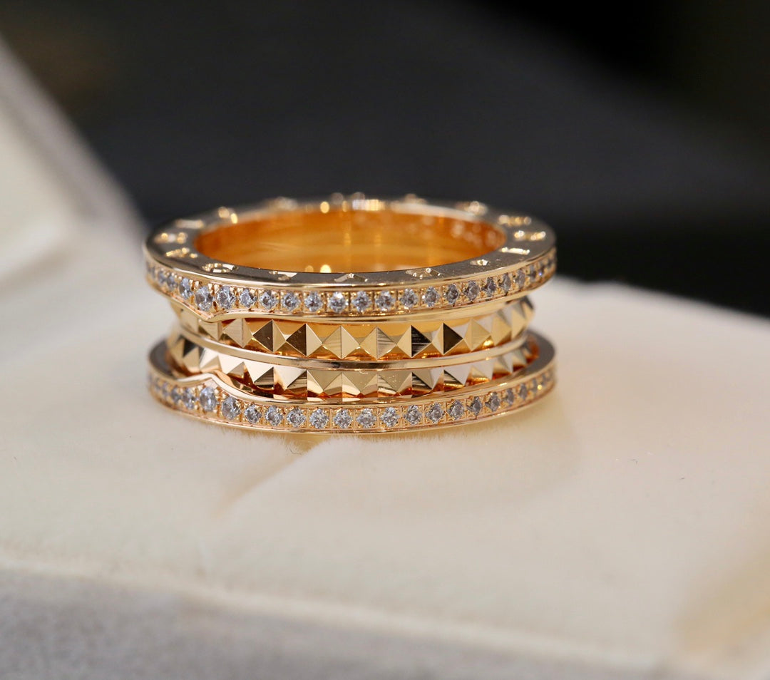 [⭐Haelin Jewelry]ZERO 1 GOLD DIAMOND RING