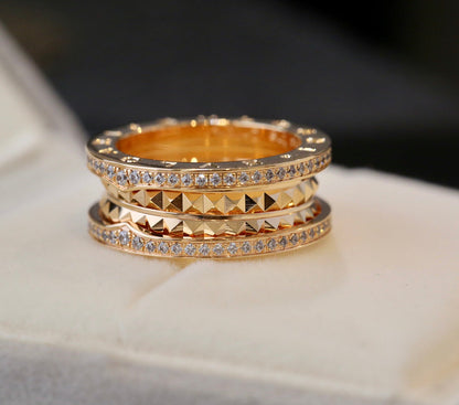 [⭐Haelin Jewelry]ZERO 1 GOLD DIAMOND RING