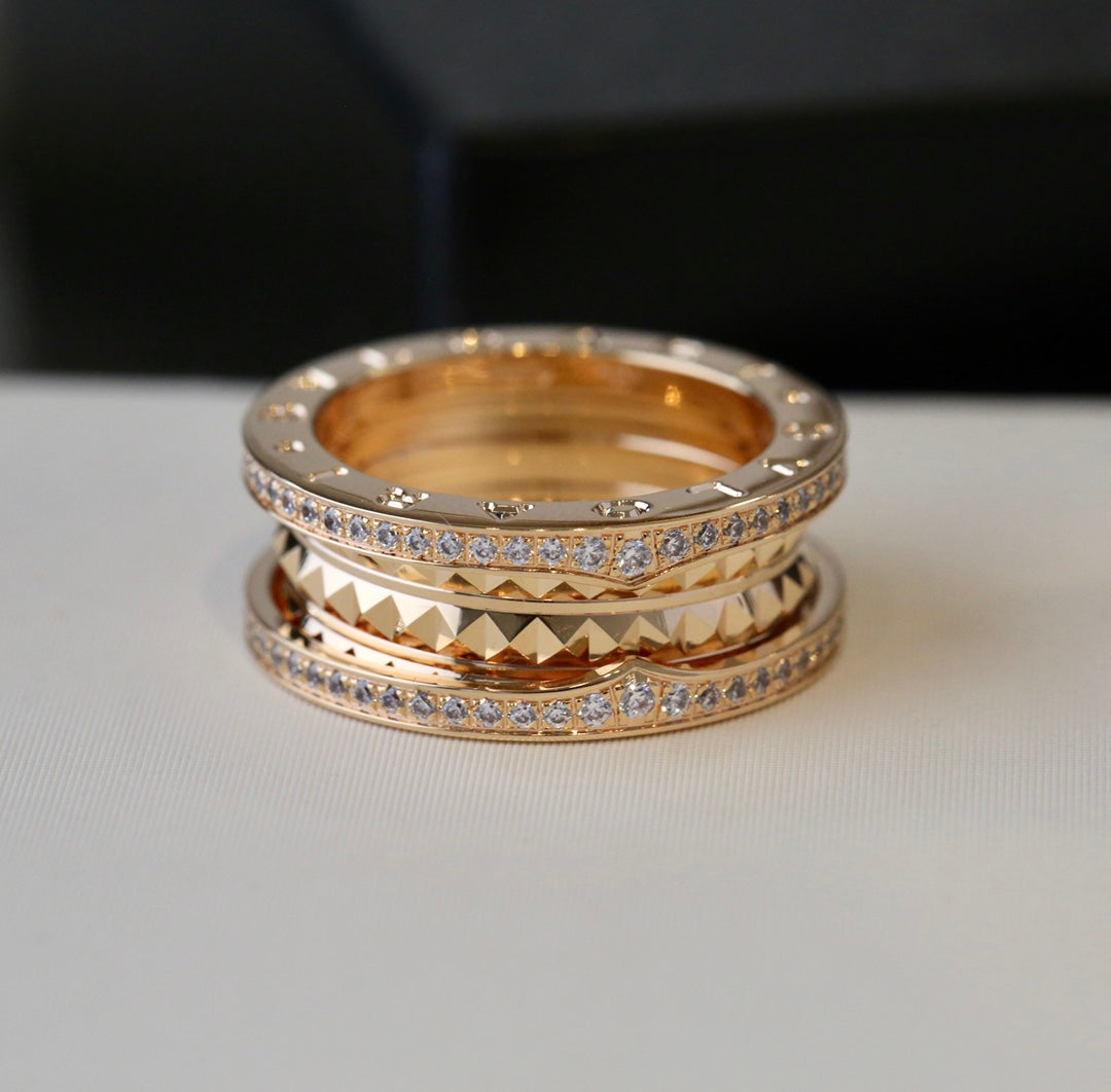 [⭐Haelin Jewelry]ZERO 1 GOLD DIAMOND RING