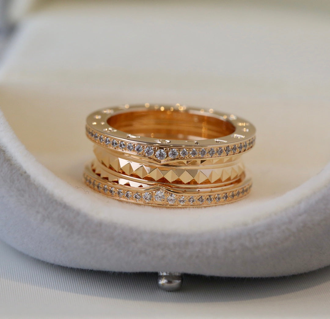 [⭐Haelin Jewelry]ZERO 1 GOLD DIAMOND RING