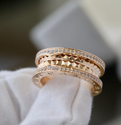 [⭐Haelin Jewelry]ZERO 1 GOLD DIAMOND RING