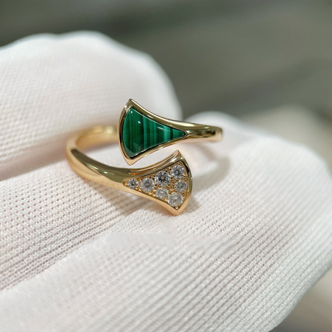 [⭐Haelin Jewelry]DREAM RING PINK GOLD DIAMOND