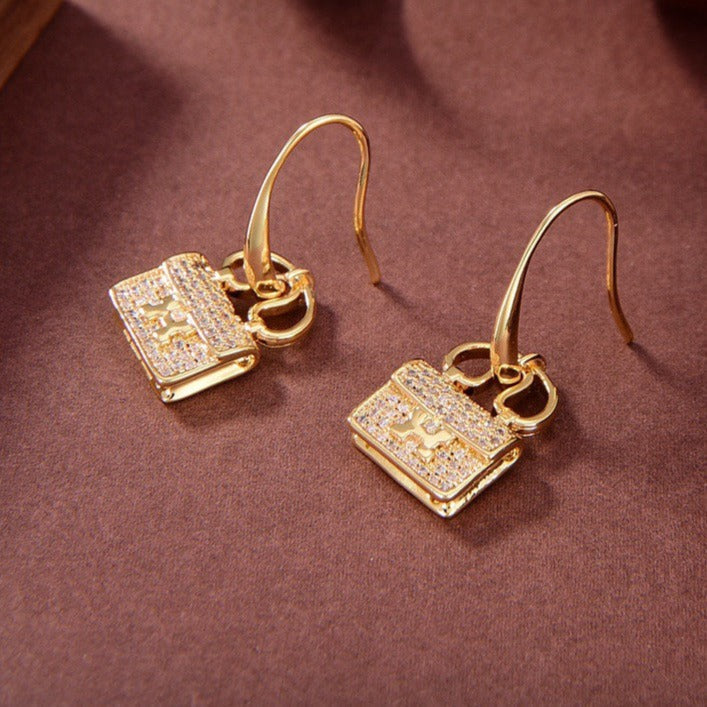 [⭐Haelin Jewelry]KELLY DIAMOND EARRINGS