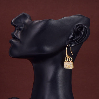 [⭐Haelin Jewelry]KELLY DIAMOND EARRINGS