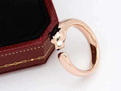 [⭐Haelin Jewelry]PANTHERE PINK GOLD SMALL