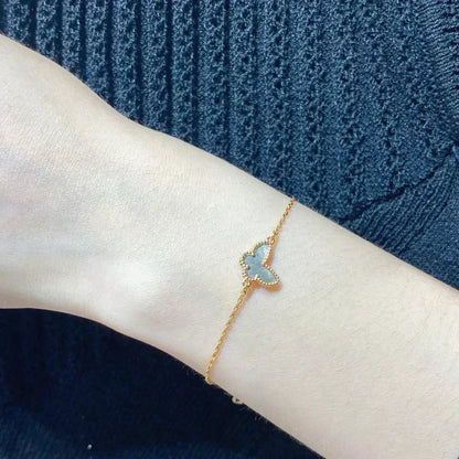 [⭐Haelin Jewelry]BUTTERFLY DARK MOP BUTTERFLY BRACELET