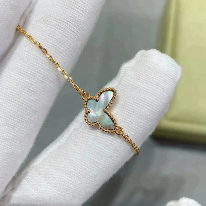 [⭐Haelin Jewelry]BUTTERFLY DARK MOP BUTTERFLY BRACELET