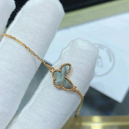 [⭐Haelin Jewelry]BUTTERFLY DARK MOP BUTTERFLY BRACELET