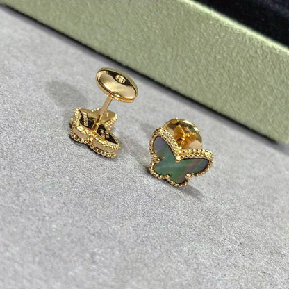 [⭐Haelin Jewelry]BUTTERFLY DARK MOP  EARRINGS