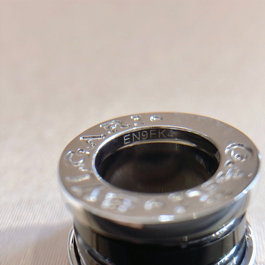 [⭐Haelin Jewelry]ZERO 1 BLACK CERAMIC SILVER NECKLACE