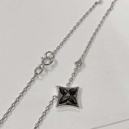 [⭐Haelin Jewelry]STAR BLACK MOP NECKLACE