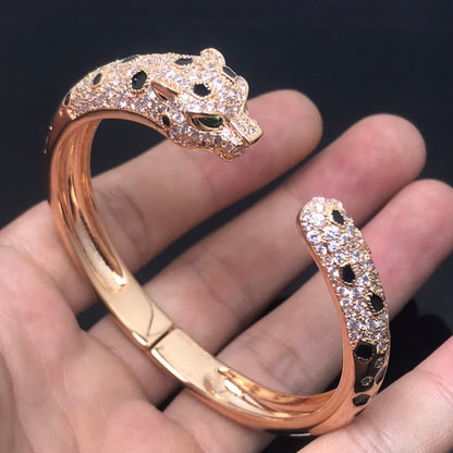 [⭐Haelin Jewelry]PANTHERE BIG BRACELET DIAMONDS