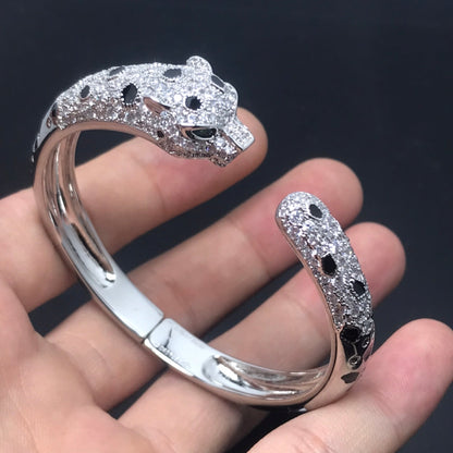 [⭐Haelin Jewelry]PANTHERE BIG BRACELET DIAMONDS