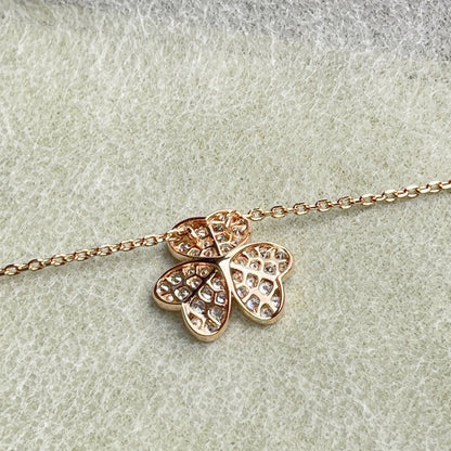 [⭐Haelin Jewelry]FLOWER DIAMOND NECKLACE
