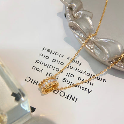 [⭐Haelin Jewelry]PERLEE DIAMOND NECKLACE