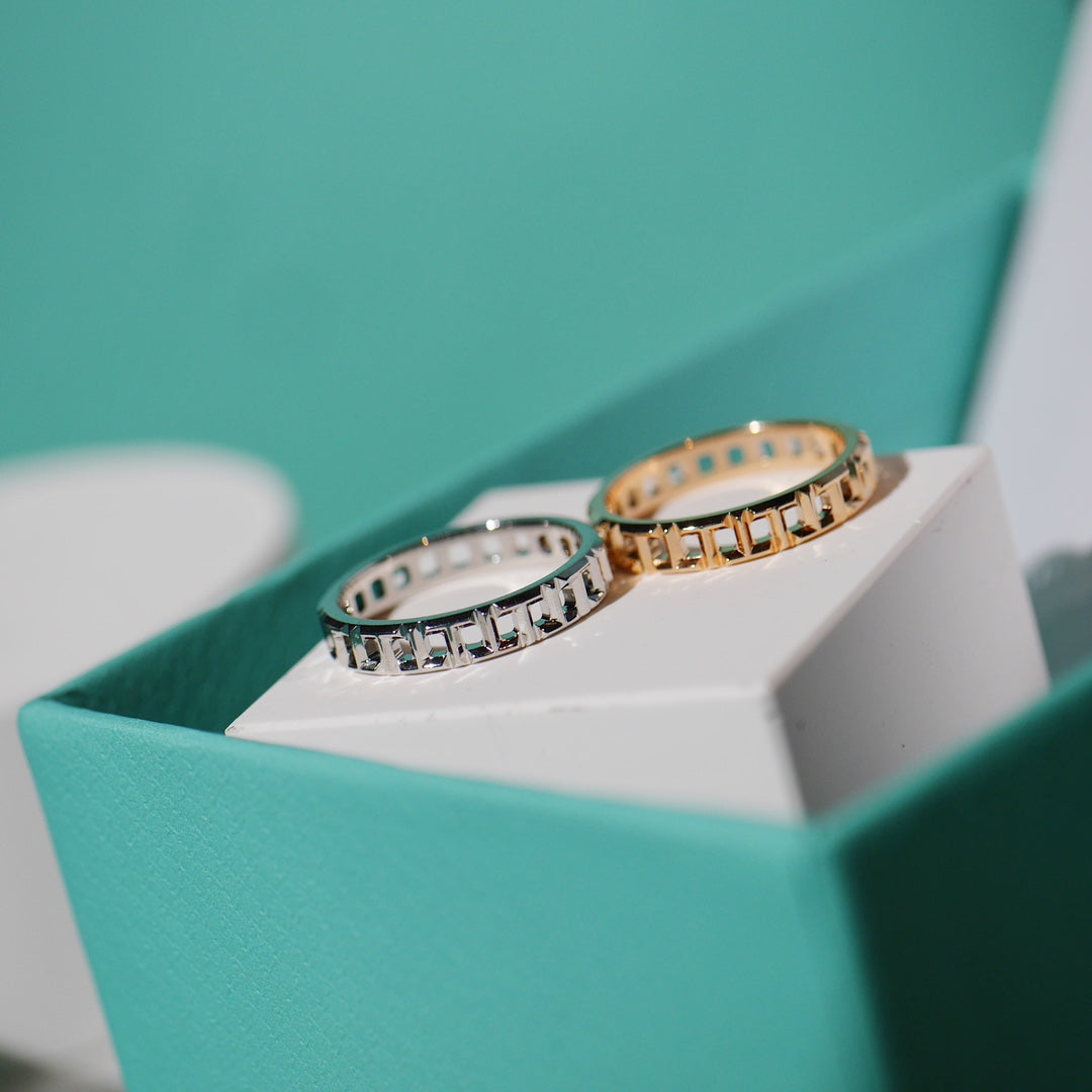[Haelin Jewelry]T TRUE 3.5MM PINK GOLD RING