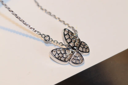 [⭐Haelin Jewelry]BUTTERFLY DIAMOND NECKLACE