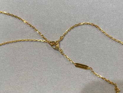 [⭐Haelin Jewelry]CLOVER 25MM NECKLACE GOLD CARNELIAN
