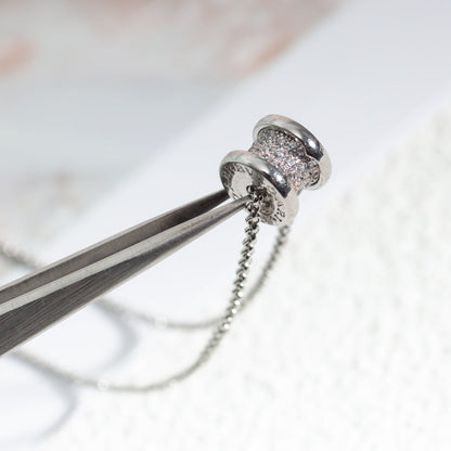 [⭐Haelin Jewelry]ZERO 1 SILVER DIAMOND NECKLACE