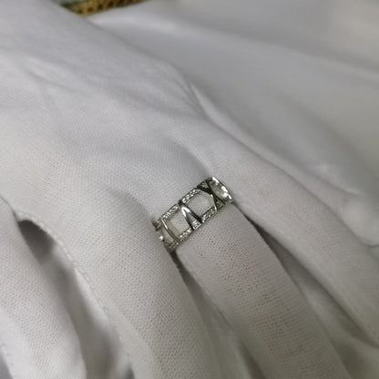 [Haelin Jewelry]ATLAS LARGE OPEN DIAMOND RING