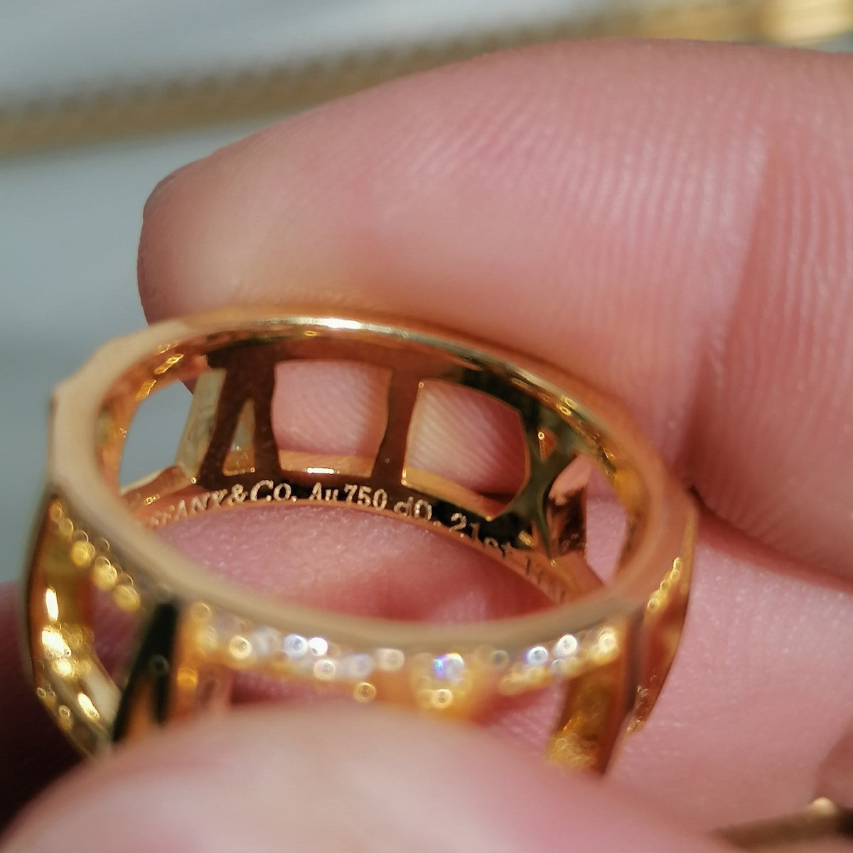 [Haelin Jewelry]ATLAS LARGE OPEN DIAMOND RING