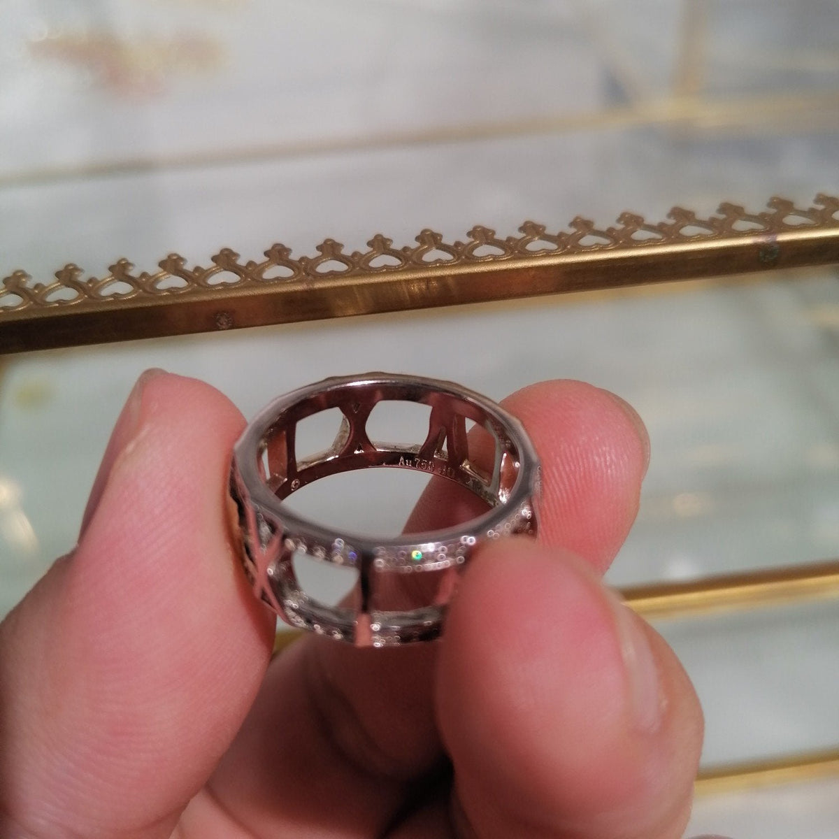 [Haelin Jewelry]ATLAS LARGE OPEN DIAMOND RING