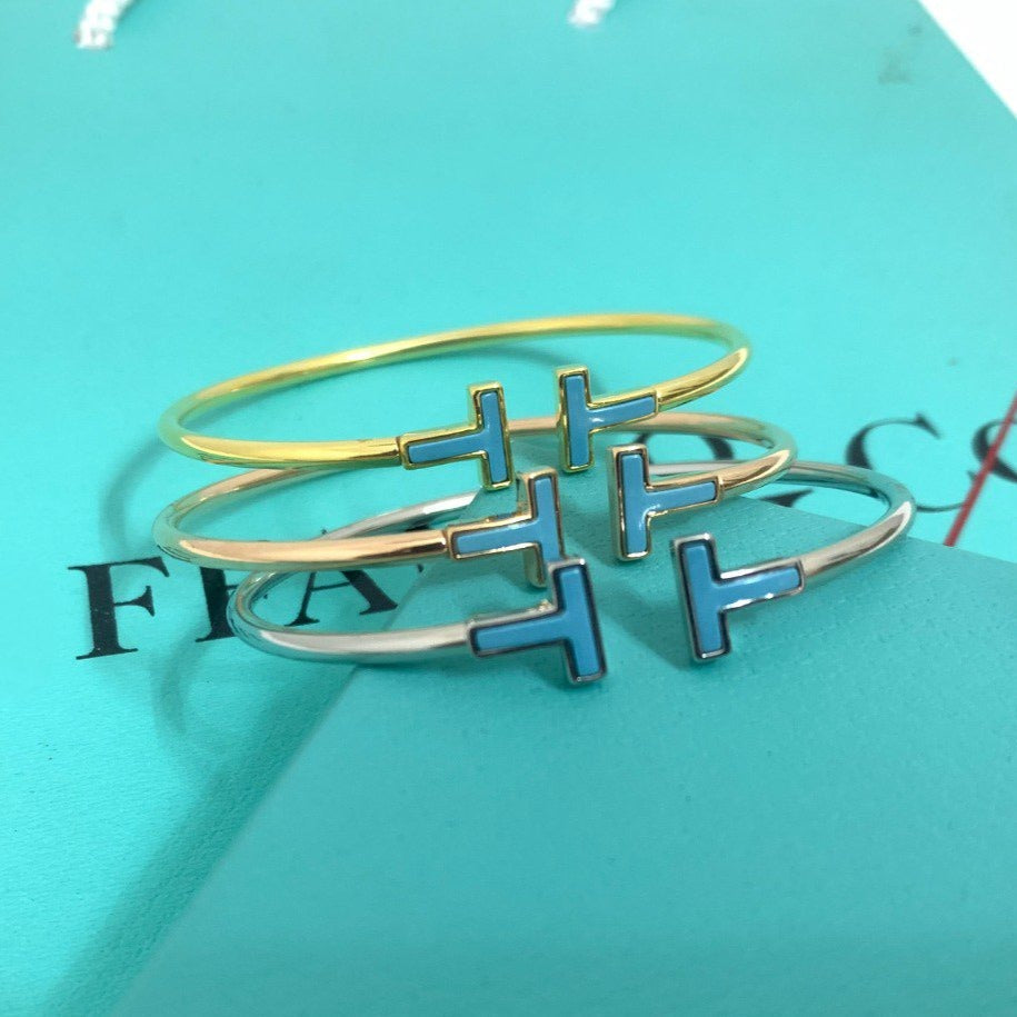 [Haelin Jewelry]T BRACELET 1.8MM TURQUOISE