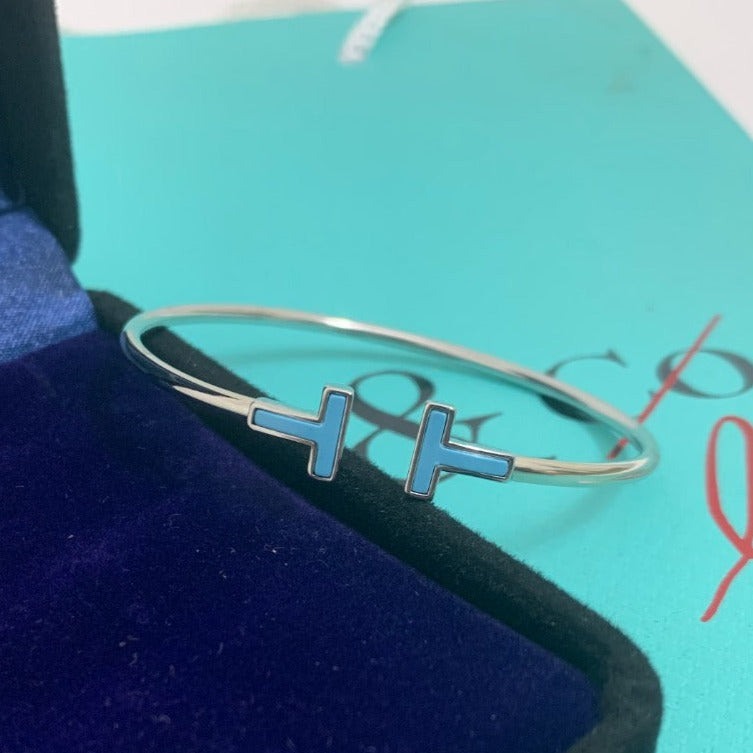 [Haelin Jewelry]T BRACELET 1.8MM TURQUOISE
