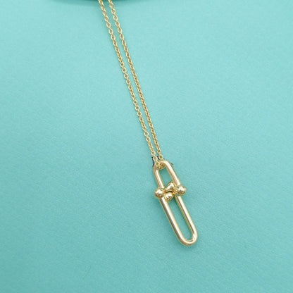 [Haelin Jewelry]HARDWEAR GOLD DROP PEDANT NECKLACE