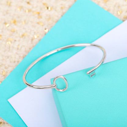 [Haelin Jewelry]KEY WIRE OVAL BRACELET