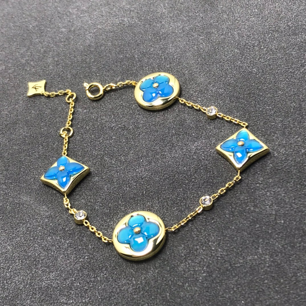 [⭐Haelin Jewelry]STAR AND SUN TURQUOISE 4 MOTIFS 3 DIAMONDS