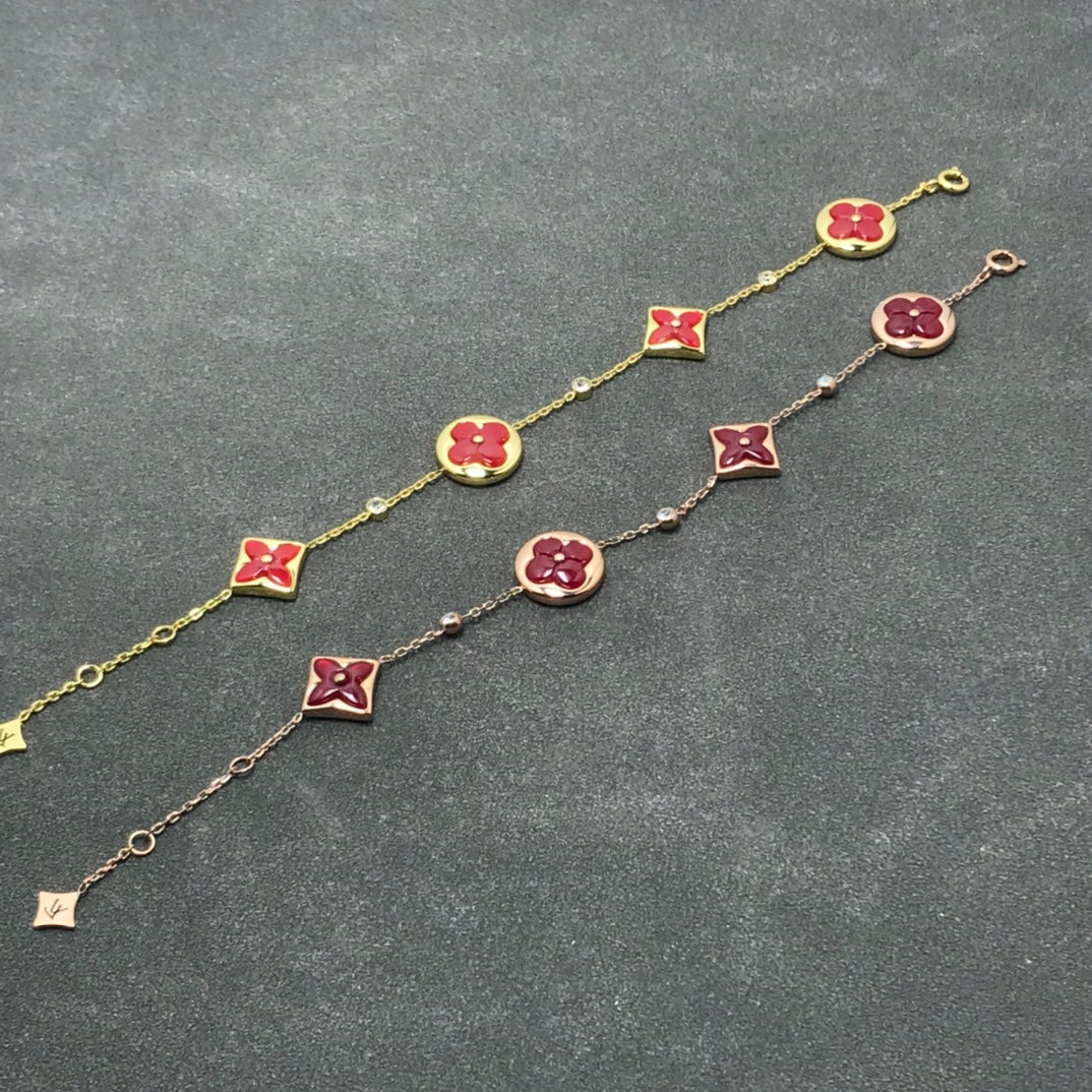 [⭐Haelin Jewelry]STAR AND SUN CARNELIAN 4 MOTIFS 3 DIAMONDS