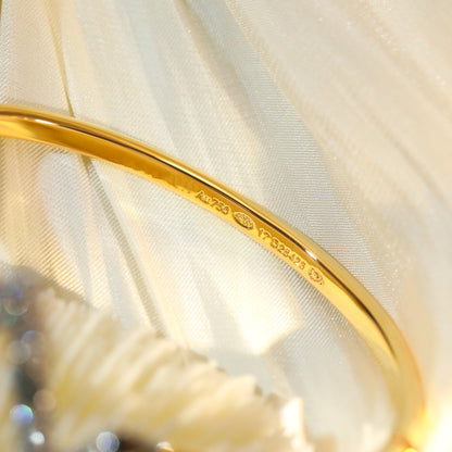 [⭐Haelin Jewelry]VOLTE UPSITE DOWN GOLD DIAMOND BRACELET