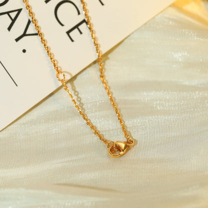 [⭐Haelin Jewelry]VOLT SILVER DIAMOND PEDANT NECKLACE