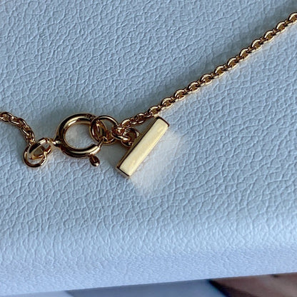 [Haelin Jewelry]T DIAMOND CIRCLE PEDANT NECKLACE