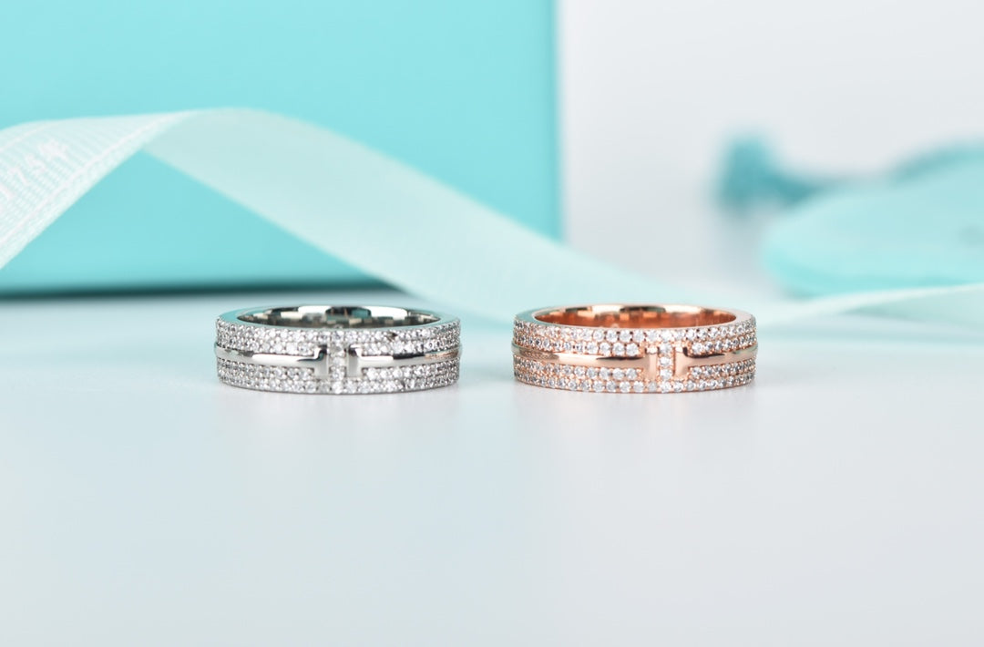 [Haelin Jewelry]T WIRE DIAMOND RING