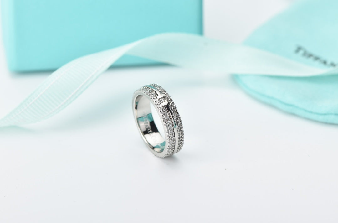 [Haelin Jewelry]T WIRE DIAMOND RING