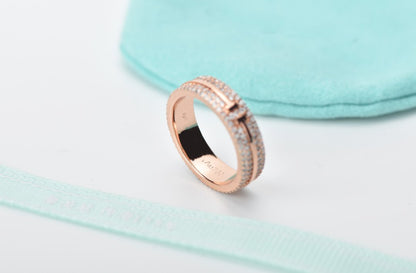 [Haelin Jewelry]T WIRE DIAMOND RING