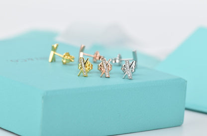 [Haelin Jewelry]ATLAS DIAMOND STUD EARRINGS