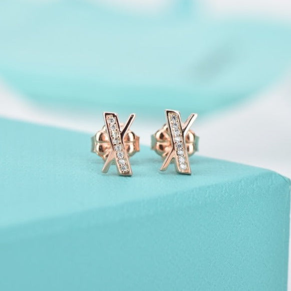 [Haelin Jewelry]ATLAS DIAMOND STUD EARRINGS