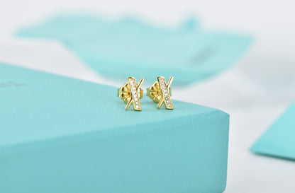 [Haelin Jewelry]ATLAS DIAMOND STUD EARRINGS