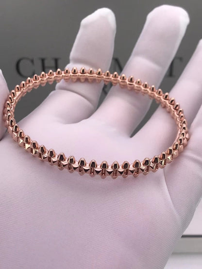 [⭐Haelin Jewelry]CLASH PINK GOLD BRACELET