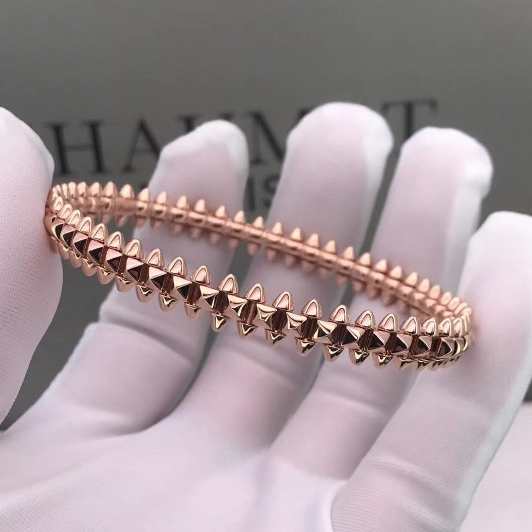 [⭐Haelin Jewelry]CLASH PINK GOLD BRACELET