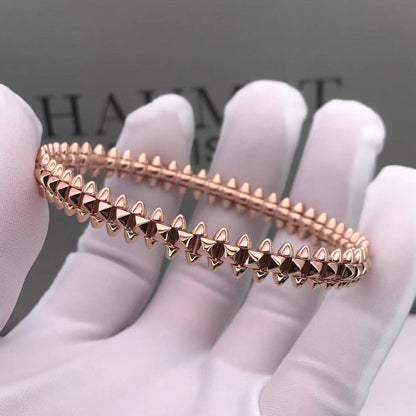 [⭐Haelin Jewelry]CLASH PINK GOLD BRACELET