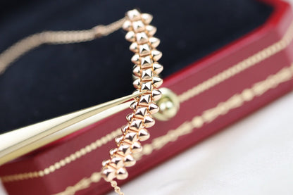 [⭐Haelin Jewelry]CLASH PINK GOLD NECKLACE