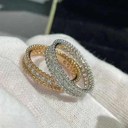 [⭐Haelin Jewelry]PERLEE DIAMOND ROSE GOLD RING