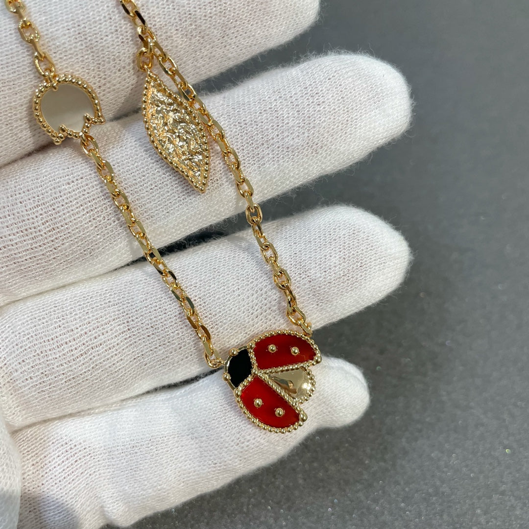 [⭐Haelin Jewelry]LUCKY SPRING 15 MOTIFS GOLD NECKLACE
