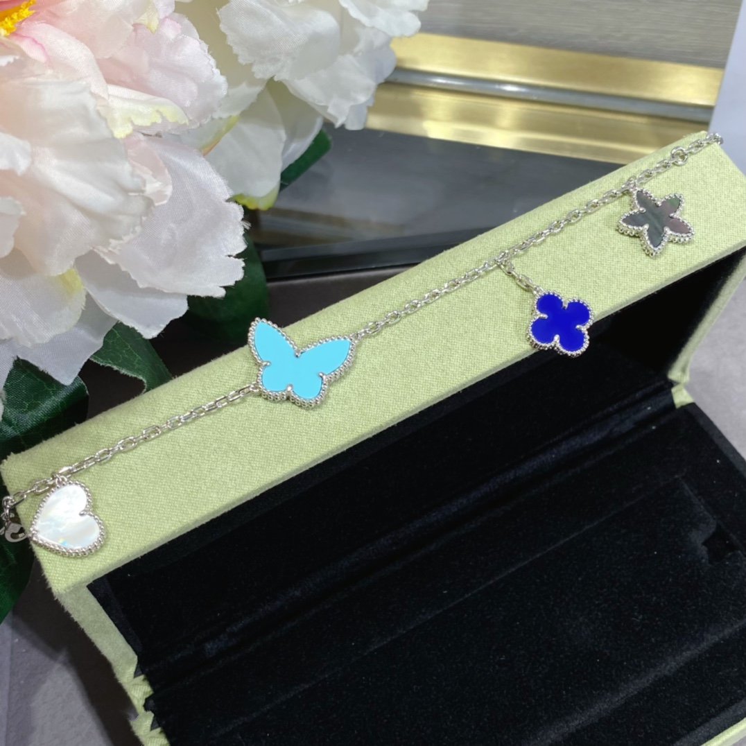 [⭐Haelin Jewelry]LUCKY SPRING SILVER BRACELET 4 MOTIF