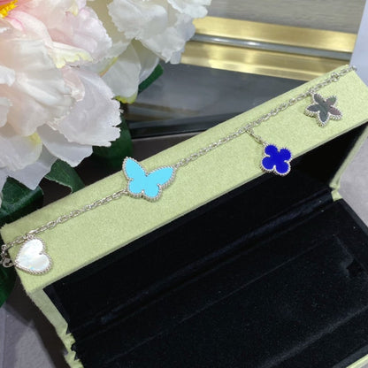 [⭐Haelin Jewelry]LUCKY SPRING SILVER BRACELET 4 MOTIF